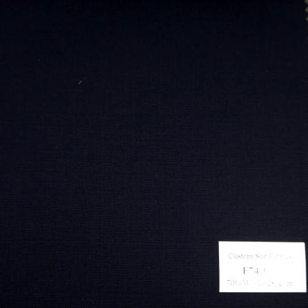 F74.153 Kevinlli V6 - Vải Suit 70% Wool - Xanh đen